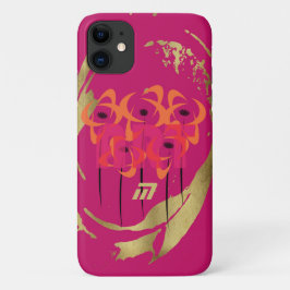 Capa Para iPhone 11 Vista de Férias Douradas