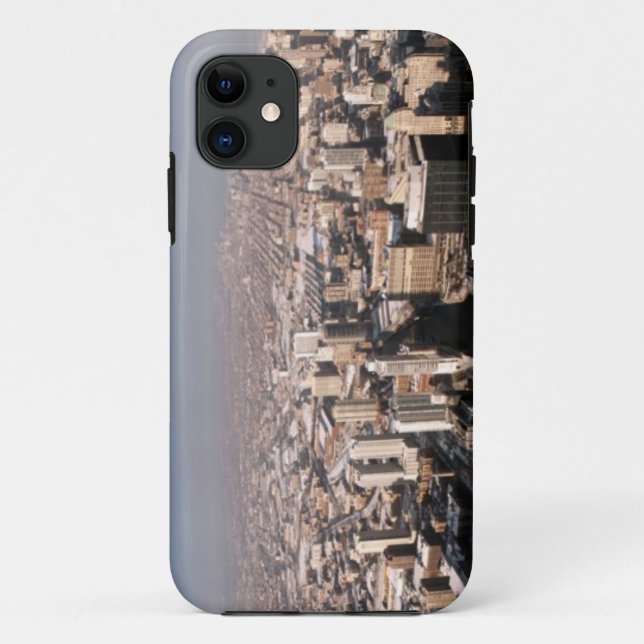 Capa Para iPhone 11 Vista panorâmica da cidade (Verso)