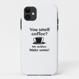 Capa Para iPhone 11 Você Cheira Café