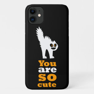 Capa Para iPhone 11 Você é tão fofo gato frustrado