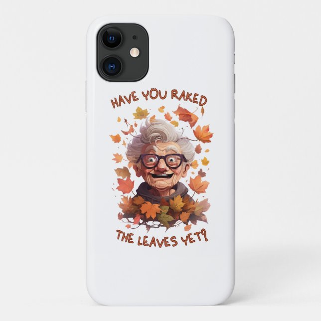 Capa Para iPhone 11 Você Já Rastejou As Folhas? (Verso)
