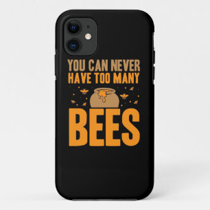 Capa Para iPhone 11 Você Nunca Pode Ter Muitas Abelhas
