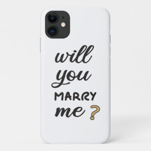 Capa Para iPhone 11 Você vai me casado?
