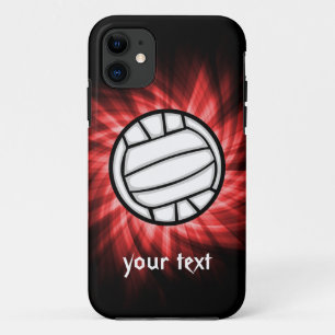 Capa Para iPhone 11 Voleibol; Vermelho
