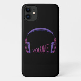 Capa Para iPhone 11 Volume do fone de ouvido aumentado