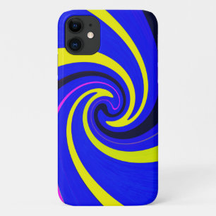 Capa Para iPhone 11 Vórtice azul