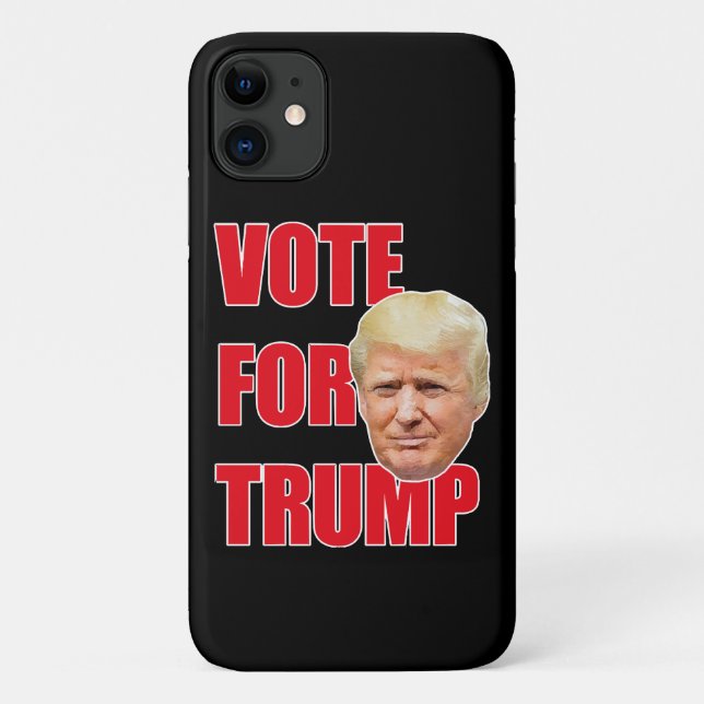 Capa Para iPhone 11 Votar para o trunfo (Verso)