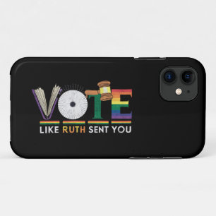 Capa Para iPhone 11 Vote Como Se Ruth Tivesse Mandado Você Gavel Femin