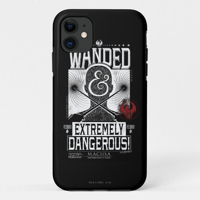 Capa Para iPhone 11 Wanded e Extremamente Perigosa Poster de Desejo -  (Verso)