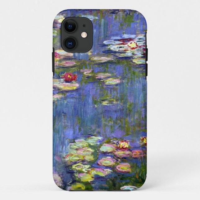 Capa Para iPhone 11 Water Lily Claude Monet Fine Art (Verso)