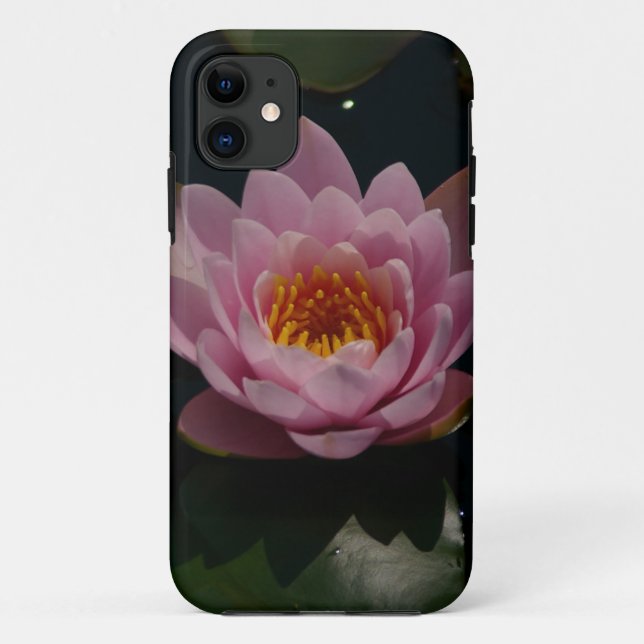 Capa Para iPhone 11 Waterlily Rosa (Verso)