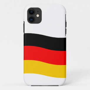 Capa Para iPhone 11 Waving German Flag