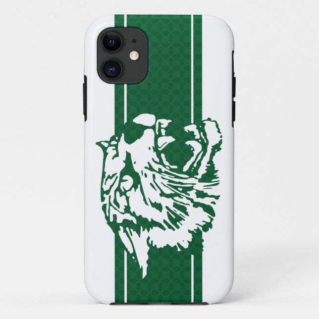 Capa Para iPhone 11 Wayland Union Wildcats #7 (Verso)