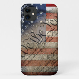 Capa Para iPhone 11 WE O PESSOAS Vintage American Flag