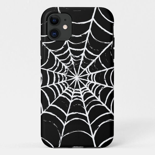 Capa Para iPhone 11 Web Escura (Verso)