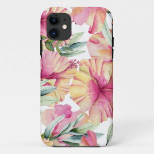 Capa Para iPhone 11 Whimsical Tropical Art