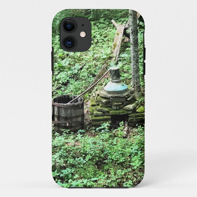 Capa Para iPhone 11 Whiskey ainda em Mabry Mill, VA (Verso)