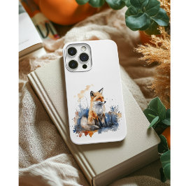 Capa Para iPhone 11 Whispers da Raposa Selvagem em Aquarela, personali