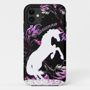 Capa Para iPhone 11 White Unicorn V (Colorir/personalizar)