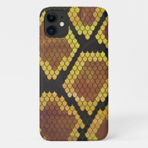 Capa Para iPhone 11 Wild Snakeskin Pattern
