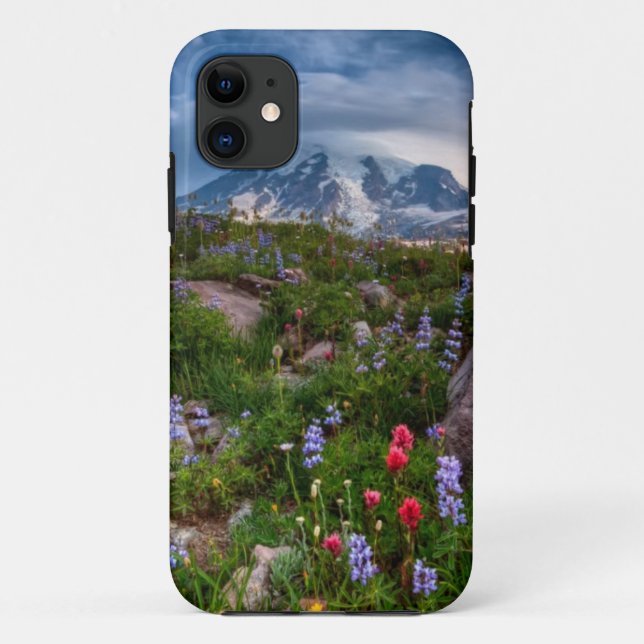 Capa Para iPhone 11 Wildflowers (Verso)