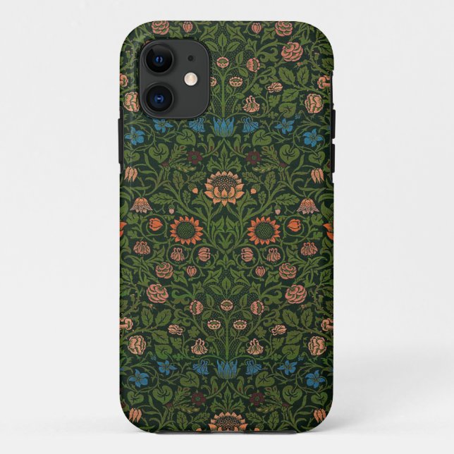 Capa Para iPhone 11 william morris (Verso)