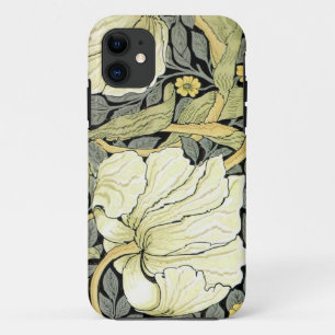 Capa Para iPhone 11 William Morris Pimpernel Floral Wallpaper