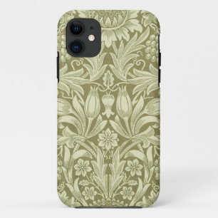 Capa Para iPhone 11 William Morris Sunflower Green Flower