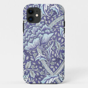 Capa Para iPhone 11 William Morris Windrush Padrão Floral Azul
