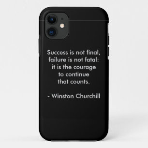 Capa Para iPhone 11 Winston Churchill Cote; Sucesso