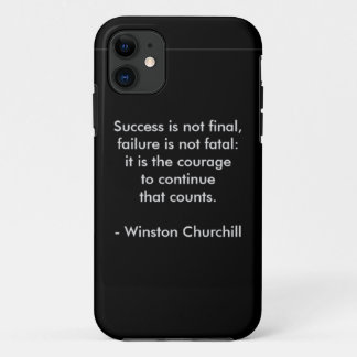 Capa Para iPhone 11 Winston Churchill Cote; Sucesso
