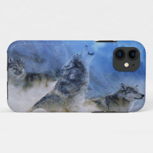 Capa Para iPhone 11 Wolf Spirits