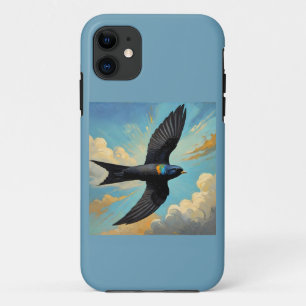 Capa Para iPhone 11 Wood Wall Art