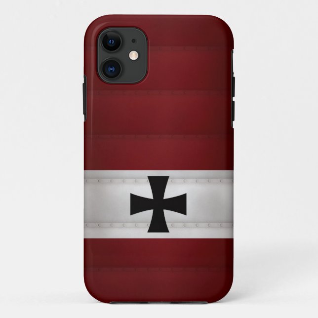CAPA PARA iPhone 11 WW1ドイツ軍リヒトホーフェン搭乗機 (Verso)