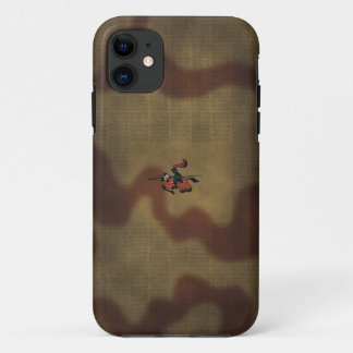 CAPA PARA iPhone 11 WW2ドイツ軍第505重戦車大隊（ダークイエロー）