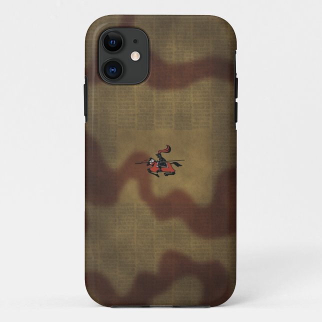CAPA PARA iPhone 11 WW2ドイツ軍第505重戦車大隊（ダークイエロー） (Verso)