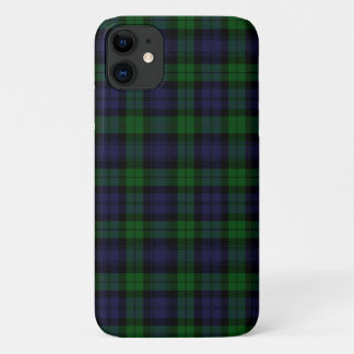 Capa Para iPhone 11 Xadrez de Tartan do Black Watch