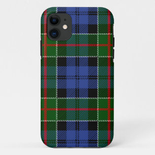 Capa Para iPhone 11 Xadrez Escocesa Clan Colquhoun Tartan