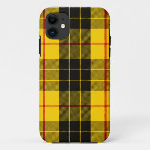 Capa Para iPhone 11 Xadrez Escocesa Clan MacLeod Tartan