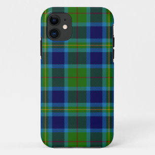 Capa Para iPhone 11 Xadrez Escocesa Clan Miller Tartan