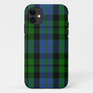 Capa Para iPhone 11 Xadrez Escocesa de Clan MacKay Tartan