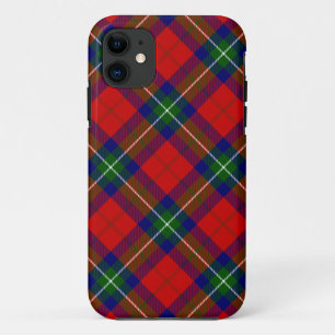Capa Para iPhone 11 xadrez Ruthven vermelho verde azul