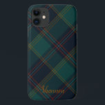 Capa Para iPhone 11 Xadrez verde, azul e aqua personalizável<br><div class="desc">Uma capa de telefone para telefones iPhone projetada em uma xadrez de cores verde,  azul e outras.  Use a opção Personalizar para adicionar seu próprio nome (ou vazio-o se preferir).  Também disponível para iPhones.

Se você gosta deste design,  procure na minha loja outros produtos com esta xadrez.</div>
