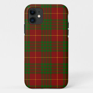 Capa Para iPhone 11 Xadrez verde-tartan