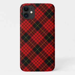 Capa Para iPhone 11 Xadrez Vermelho e Preto MacQueen Tartan
