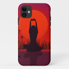Capa Para iPhone 11 Yoga, Meditação, Moda, Malhação