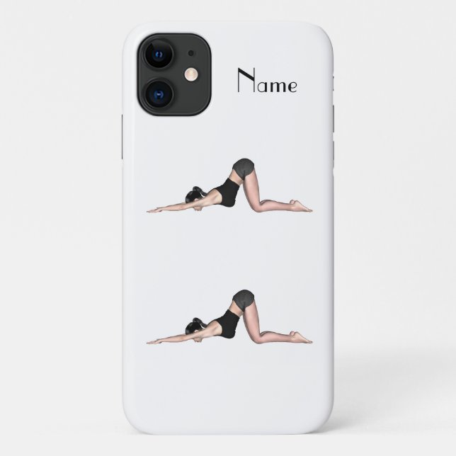 Capa Para iPhone 11 Yoga Poses Thunder_Cove (Verso)