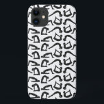 Capa Para iPhone 11 Yoga Positions Silhouettes<br><div class="desc">a cor do plano de fundo pode ser alterada - voltada para cima - pose de camelo - pose de arco</div>