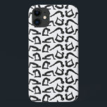 Capa Para iPhone 11 Yoga Positions Silhouettes<br><div class="desc">a cor do plano de fundo pode ser alterada - voltada para cima - pose de camelo - pose de arco</div>