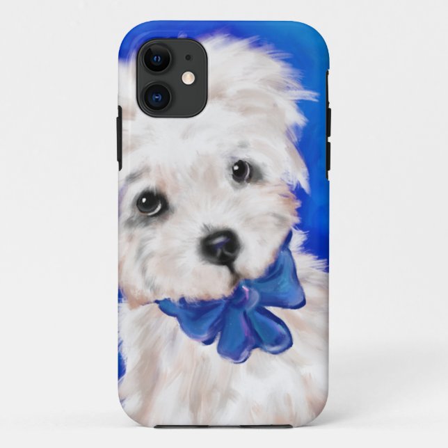 CAPA PARA iPhone 11 YORKIE POO (Verso)